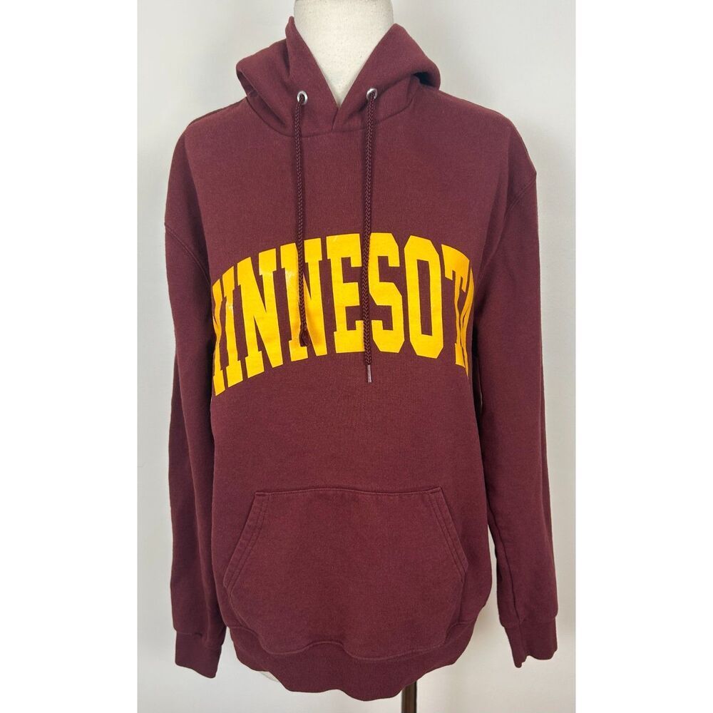 Vintage Minnesota Hoodie Champion Reverse Weave Golden Gophers M/L
